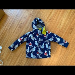 Mini Boden Seagull Rain Jacket